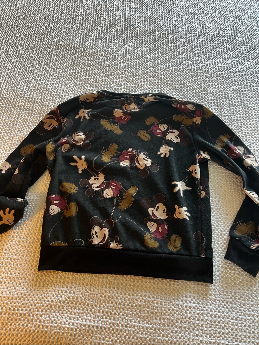 Disney Cartoon Mickey Mouse Casual Graphic Sweatshirt Size M - Picture 8 of 11